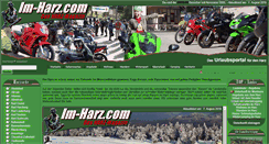 Desktop Screenshot of motorrad.im-harz.com