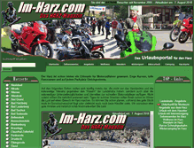 Tablet Screenshot of motorrad.im-harz.com